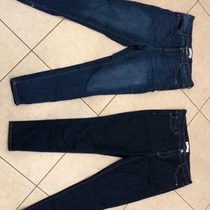 Ladies GAP jeans - 32 R - true Skinny- lot of 2
